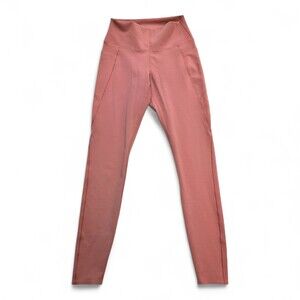 Uniqlo Pink High-Waist Leggings Size S